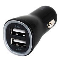 Monoprice 2-Port 24W USB Car Charger $4.50 + Free Shipping