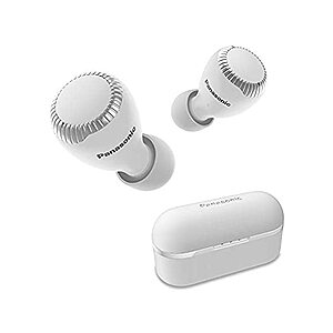 Panasonic True Wireless Bluetooth Earbuds (White) $23 + Free S&H w/ Amazon Prime