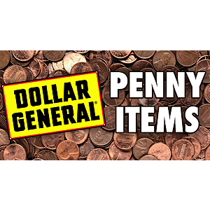 Dollar General Penny List Starts 10/20/2020