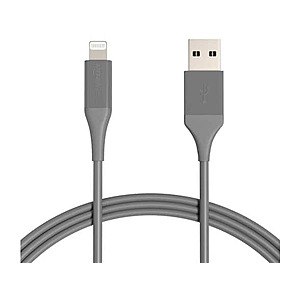 Prime Members: Amazon Basics USB-A to Lightning Charging Cables (various sizes) from $2 + Free Shipping