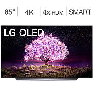Costco: 65" LG 65C1AUB 4K Smart OLED TV + $150 Shop Card + $100 Streaming Credit $1600 + Allstate 3-Year Protection + Free Shipping $1599.99