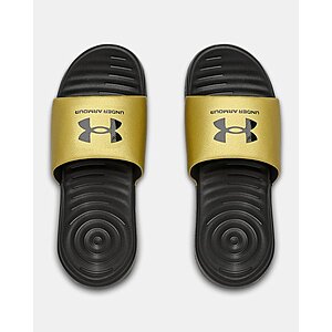 Under Armour Women's or Kids' Ansa Fixed Slide Sandals $6.36 + free shipping