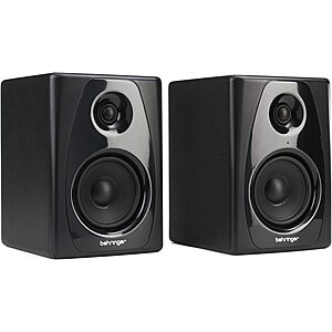 Behringer Studio 50USB 5 inch Powered Studio Monitors with USB + Free Shipping $69