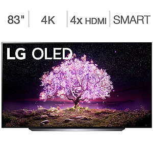 LG 83" Class - C1 Series - 4K UHD OLED TV with additional 3 year warranty - $3999.99  - $3999.99