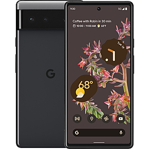 T-Mobile / Verizon 128GB Google Pixel 6 w/ New or Existing Plan Activation $200 (Select Best Buy Stores)