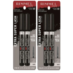 2-Pc Rimmel Extra Super Lash Value Pack 2 for $0.00, Rimmel Scandal Eyes Waterproof Eyeliner 2 for $0.00, Brow This Way Eyebrow Definer 2 for $0.05, More + free pickup at Walgreens