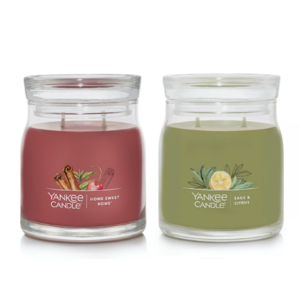 13-Oz Yankee Candle Signature Medium Jar Candles (Various Scents) 2 for $14.40 + Free Store Pickup