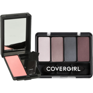 Covergirl Cosmetics 4-Kit Eye Shadow + Powder Blush Compact $1.70 & More + Free Store Pickup
