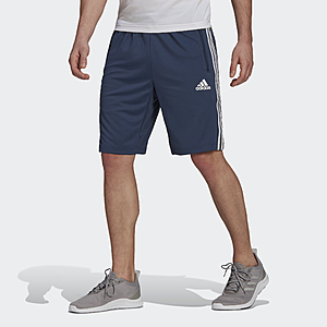 adidas Men's Designed 2 Move 3-Stripes Primeblue Shorts (Crew Navy / White) $9 (Limited Sizes)