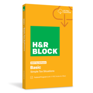H&R Block 2021 Tax Software (Digital Download): Deluxe + State $15, Deluxe $5, Basic Free & More