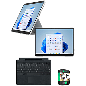128GB Microsoft Surface Pro 8: i5-1135G7, 8GB, 128GB SSD, 13" 2880x1920 + Signature Keyboard Cover $999 + free s/h (less w/ SD Cashback) at Buydig