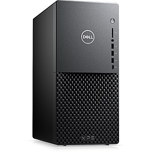 Dell XPS Desktop SE: i7-11700, RTX 3060, 8GB, 512GB SSD $1100 + free s/h or less at Dell + SD Cashback