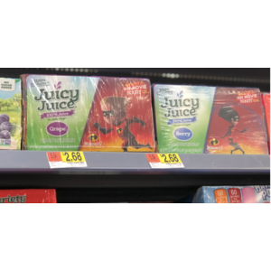 Walmart In Store Offer 3 Juicy Juice 8 Pks + $7.50 Disney Fandango Code $8.04