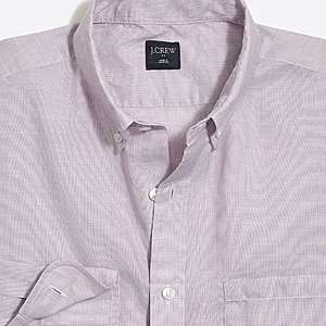 J. Crew Factory Extra 50% Off Clearance: Men's Cotton Button Down Shirts $14.99, Various colors/styles + shipping