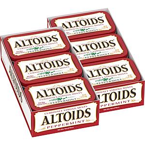 Altoids Classic Peppermint Breath Mints, 1.76 Ounce (Pack of 12) - Amazon Subscribe & Save $26.99