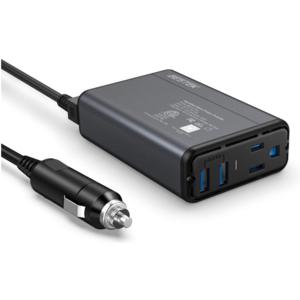 BESTEK 150W Power Inverter DC 12V to 110V AC Converter with 4.2A Dual USB Car Adapter $11.99 @ Amazon