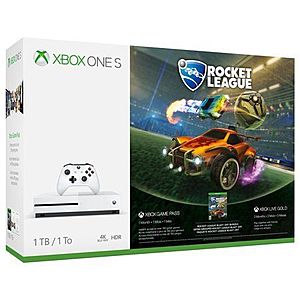 Xbox One S 1TB Console - Halo Wars 2 or Rocket League Bundle for $178 + tax at eBay Microsoft store