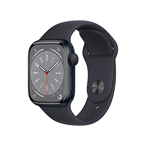 Apple Watch Series 8 GPS (41mm, Aluminum Case + Sport Band) $349 + Free Shipping