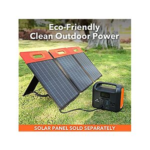 GOLABS SF60 Portable Solar Panel 60W Monocrystalline Solar Charger $85 + Free S/H for Prime Members