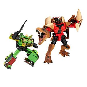 50% Off Select Figurines at GameStop: Hasbro Transformers Jurassic Park Mash-Up Tyrannocon Rex 7-in1 Action Figures $47 & More