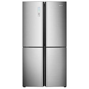 Hisense Counter-depth 20-cu ft Stainless 4-Door French Door Refrigerator (HQD20058SV) - $999 + Free shipping