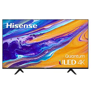 50" Hisense U6G 4K ULED Quantum HDR Smart TV (2021) + $100 Amazon Gift Card $399 & More + Free S/H