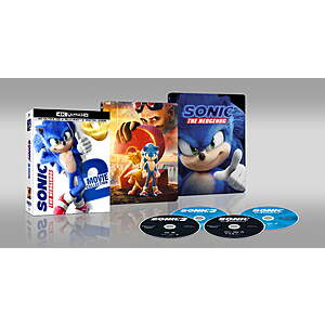 Walmart Steelbook Price Drops: Sonic The Hedgehog 4K 2 Pack $24.96 The Untouchables 4K $12.96 Tommy Boy $9.96 and more