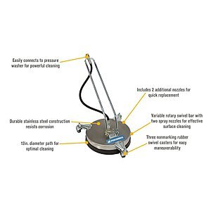 Powerhorse Pressure Washer Surface Cleaner $80 + TAX