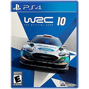WRC 10 (PS4) $16.99 ~ Amazon or GameStop