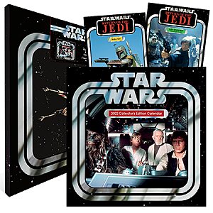 Star Wars Collector's Edition 2022 Wall Calendar $10.50 & More