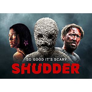 1-Month of Shudder (Horror Movie/TV Streaming Service) for Free