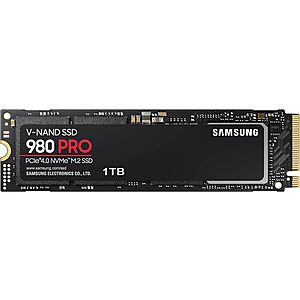 Samsung 980 PRO 1TB Internal Gaming SSD for $49.99
