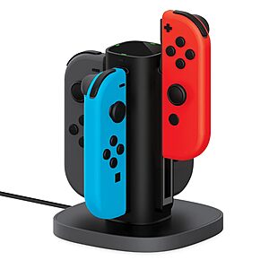 $9.99: TALK WORKS Joy-Con Charger Dock For Nintendo Switch Gaming Controllers @Amazon