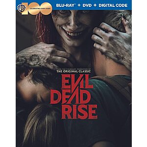 $5.00: Evil Dead Rise (Blu-ray + DVD + Digital HD)