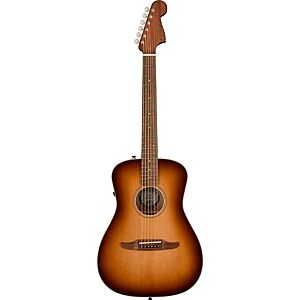 Fender Malibu Classic Acoustic Electric Guitar, Aged Cognac Burst, with Gig Bag $327.81