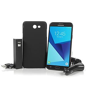 Tracfone - Samsung Galaxy J7 Sky Pro with Powerbank, 1500 Minutes/Texts/MB of Data and 1 Year of Service - $89.95+ F/S - HSN.com