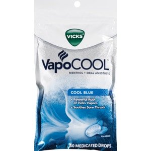 50-Count Vicks VapoCOOL Menthol Oral Anesthetic Drops $0.59 + Free Shipping  ~ CVS