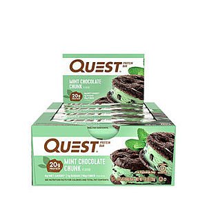 Quest Nutrition Quest® Bar -Maple Waffle, Birthday Cake, Mint Chocolate Chunk 12 Count $12.24