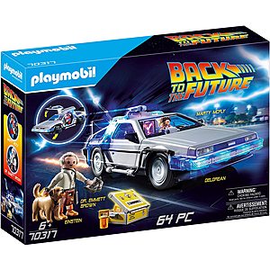 Playmobil 15% Off: Back to the Future DeLorean + Bonus Item $42.50 + Free S&H