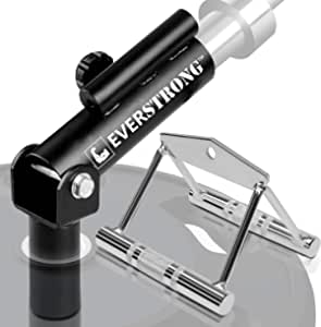 EVERSTRONG T Bar Row Attachment - 360 Degree Swivel Landmine Attachment Set $20.02 @ Amazon