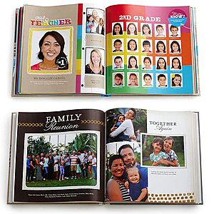Shutterfly has unlimited free photobook pages