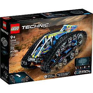 LEGO Technic App-Controlled Transformation Vehicle 42140, $119.99