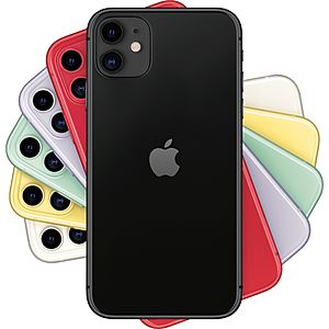 [Best Buy] Apple - iPhone 11 64GB - Black (Sprint) - $0 with 24 months Bill Credits - No Trade In Required