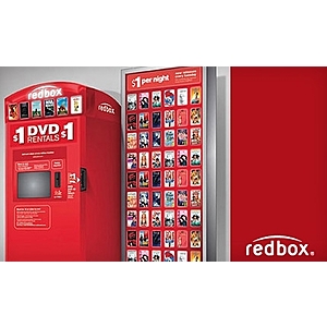 Redbox Free Movie Monday - Free rental code in email YMMV
