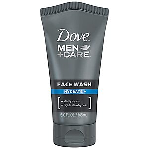 5-oz Dove Men+Care Face Wash (Hydrate Plus) $3.30 w/ S&S + Free Shipping w/ Prime or on $25+