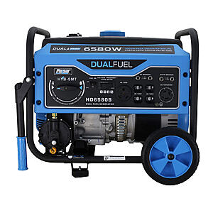 Sam's Club Members: Pulsar 6580W/5300W Dual-Fuel Gasoline & Propane Portable Generator $400 + Free S/H for Plus Members