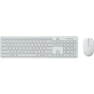 Microsoft Bluetooth Keyboard & Mouse Bundle (Glacier) $30 + Free Shipping