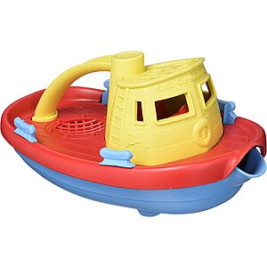Green Toys: Tugboat $6.50, Submarine $6.75, Scooper Construction Truck $7 & More + Free Shipping w/ Prime or on $25+