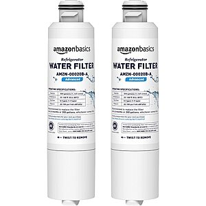 2-Pack Amazon Basics Replacement Samsung DA29-00020B Water Filters from $8.20