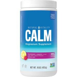 16-Oz Natural Vitality Calm Anti-Stress Dietary Supplement Powder (Raspberry Lemon) 13.30 w/ Subscribe & Save